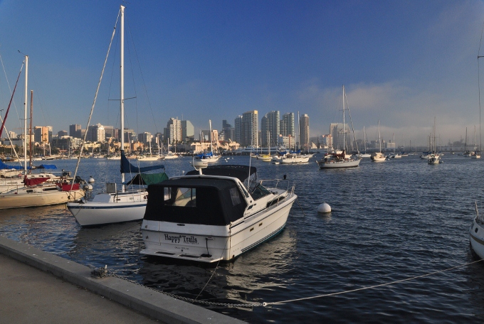 San Diego harbor